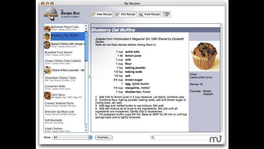 recipe file app for mac